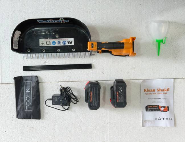 Baliraja 21V Cordless Grass & Tea Leaf Cutter (Brushless Motor) - Image 3